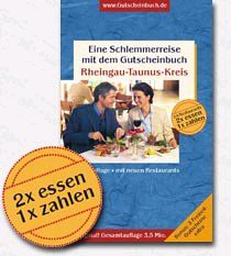 Eine Schlemmerreise mit dem Gutscheinbuch Rheingau-Taunus-Kreis en oferta