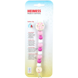 Heimess Accroche-tétine En Bois Rose en oferta