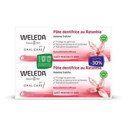 Weleda Pâte dentifrice Ratanhia