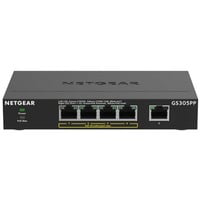 GS305PP Non-géré Gigabit Ethernet (10/100/1000) Connexion Ethernet, supportant l''alimentation via ce port (PoE) Noir, Commutateur en oferta