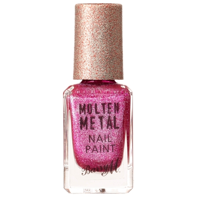 Barry M Cosmetics Molten Metal Nail Paint (Various Shades) - Fuchsia Kiss