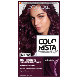 L'Oréal Paris Colorista Permanent Gel Hair Dye (Various Shades) - Dark Purple características