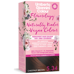 Umberto Giannini Flowerology Naturally Kinder Colour - Chestnut Brown 5.34 195ml características