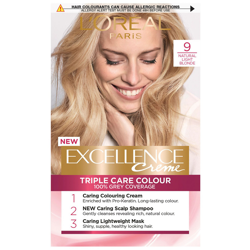 L'Oréal Paris Excellence Crème Permanent Hair Dye (Various Shades) - 9 Natural Light Blonde precio