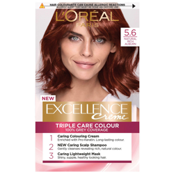 L'Oréal Paris Excellence Crème Permanent Hair Dye (Various Shades) - 5.6 Natural Rich Auburn precio