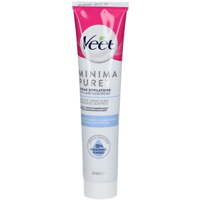 Veet Minima™ Crème dépilatoire Peau sensible