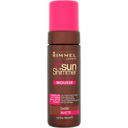 Rimmel Sunshimmer Instant Self Tan Mousse (150ml) - Dark Matte características