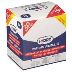 1-2 DRY Patchs aiselles Medium características