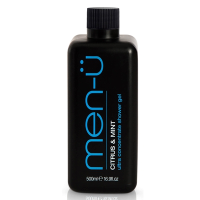 men-ü Citrus and Mint Shower Gel 500ml - Refill