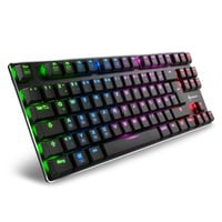 PureWriter TKL RGB clavier USB Allemand Noir, Clavier Gaming características