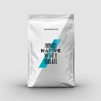 Impact Native Whey Isolate - 1kg - Natural Banana and Cinnamon