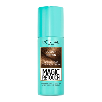 L’Oréal Paris Magic Retouch Temporary Instant Root Concealer Spray 75ml (Various Shades) - Golden Brown