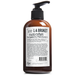 L:A BRUKET Hand Cream 250ml - Bergamot/Patchouli precio