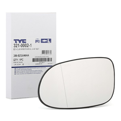 TYC Miroir De Rétroviseur MERCEDES-BENZ 321-0002-1 B66818421 Glace Retroviseur,Verre De Rétroviseur,Verre de rétroviseur, rétroviseur extérieur en oferta