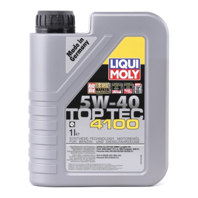 LIQUI MOLY Huile moteur VW,AUDI,MAZDA 3700