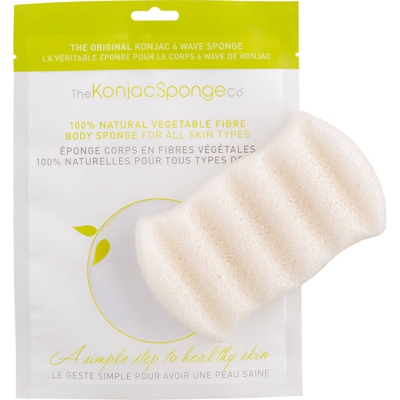 Éponge de bain 6 wave 100% pure de The Konjac Sponge Company