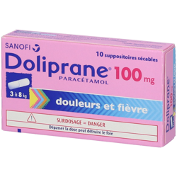 Doliprane® 100 mg características