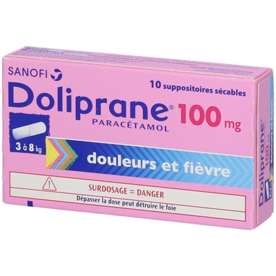 Doliprane® 100 mg