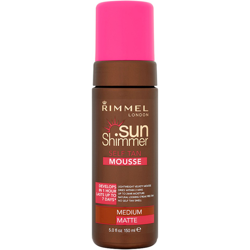 Rimmel Sunshimmer Instant Self Tan Mousse (150ml) - Medium Matte características