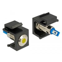 86462 connecteur de fils Keystone LED Noir, Bleu, Acier inoxydable, Jaune, Module de Keystone precio