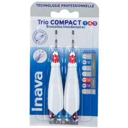 Inava Trio Compact 1 4 5 Brossettes interdentaires precio