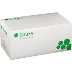 Molnlycke Gauze™ Compresses de gaze non-stériles 12 couches 10 x 20 cm en oferta