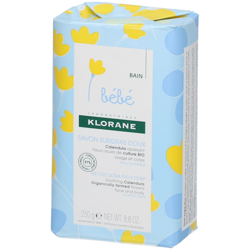 Klorane Bébé Bain Savon Surgras Doux au Calendula Bio en oferta