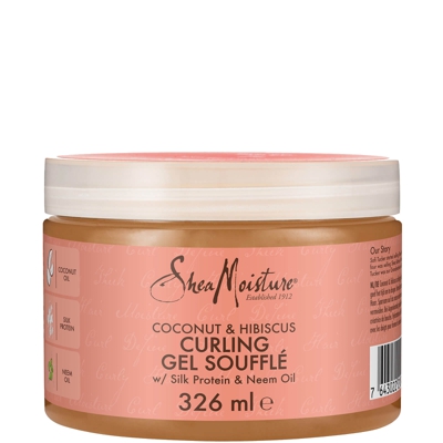 Shea Moisture Gel Soufflé Rehausseur de Boucles à la Noix de Coco et l'Hibiscus (326 ml)