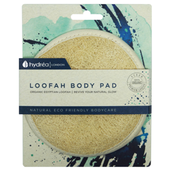 Hydrea London Organic Egyptian Loofah Body Pad 15cm precio