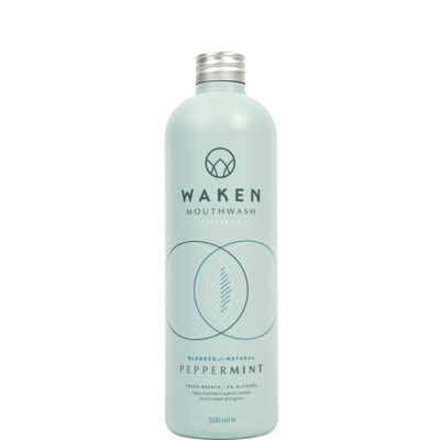 Waken Mouthwash Peppermint 500ml