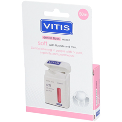 Vitis® Floss Expanding Doux, Ciré, Menthe, Rose precio