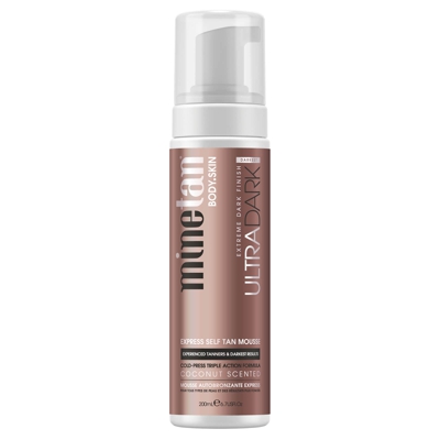 MineTan Ultra Dark Self Tanning Mousse 200ml