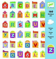 160 Sticker ABC Buchstaben precio