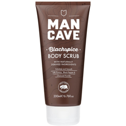 ManCave Blackspice Body Scrub 200ml características