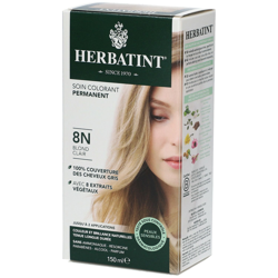 Herbatint Soin colorant permanent Blond Clair 8N características