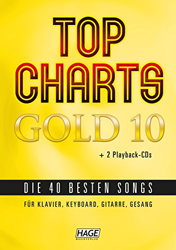 Top Charts Gold 10 + 2 CD´s Playback mit Felix Jaehn, Taylor Swift, Andreas Bourani, Cro, Rihanna, Sunrise Avenue, Wiz Khalifa, Robin Schulz, Sarah Connor, Lena, Ed Sheeran u.v.m. precio