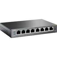 TL-SG108PE Non-géré Gigabit Ethernet (10/100/1000) Connexion Ethernet, supportant l''alimentation via ce port (PoE) Noir, Commutateur precio