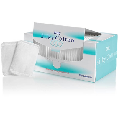 Carrés de Coton Enrobés d'un Voile de Soie Silky Cotton® DHC (80 carrés)