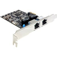 PCI Express Card > 2 x Gigabit LAN, Carte réseau características