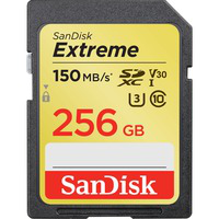 Exrteme 256 GB mémoire flash 256 Go SDXC UHS-I Classe 10, Carte mémoire características