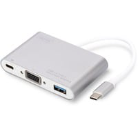 DA-70839 câble vidéo et adaptateur 0,2 m USB Type-C VGA (D-Sub) + USB Argent en oferta