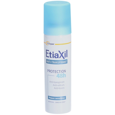 EtiaXil Déodorant anti-transpirant Aerosol sans alcool