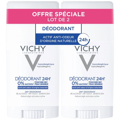 Vichy Déodorant sans sels d'aluminium peaux sensibles