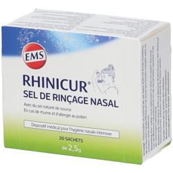 Rhinicur Sel de Rinçage Nasal características