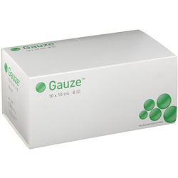 Molnlycke Gauze™ Compresses de gaze 8 couches 10 x 10 cm características