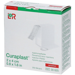 Curaplast® Sensitive Dispenser 2 cm x 4 cm características