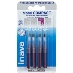 Inava Mono Compact Brossettes interdentaires Large Violet en oferta