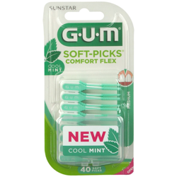 Gum® Soft-Picks® Comfort Flex Medium Gout menthe características