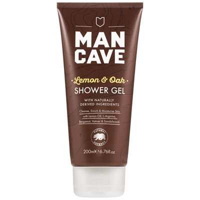 ManCave Lemon and Oak Shower Gel 200ml