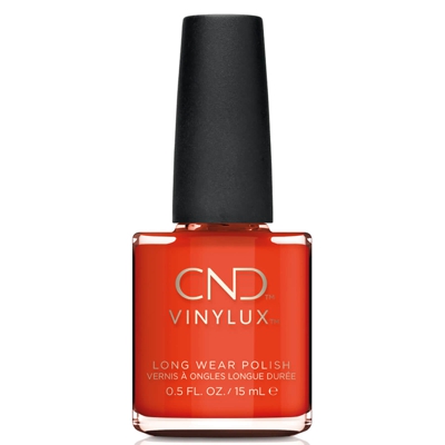 CND Vinylux Electric Orange Nail Varnish 15ml